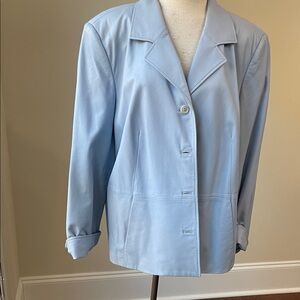 Talbots Sky Blue Women's Suit Jacket
